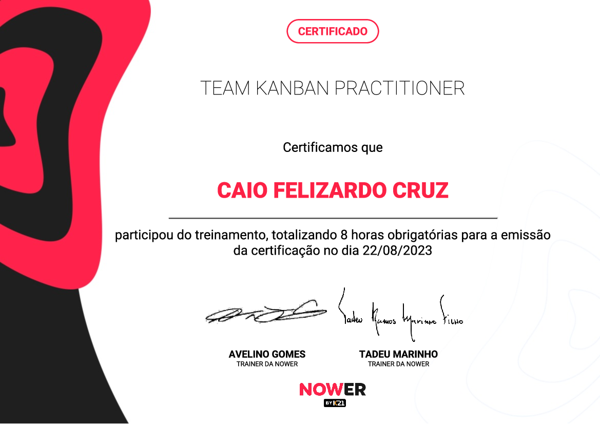 Certificado K21